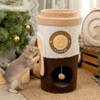 Coffee Cup Cat Tree
